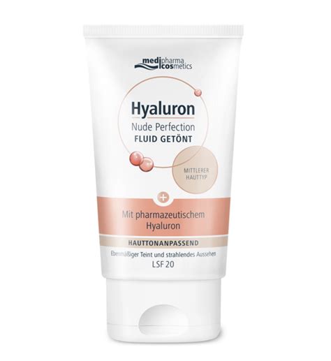 Hyaluron Nude Perfection Tinted Fluid Medium Skin Type Medipharma
