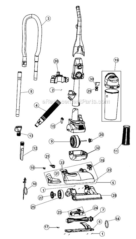 Dirt Devil Jaguar Pet Upright Vacuum Parts Reviewmotors Co