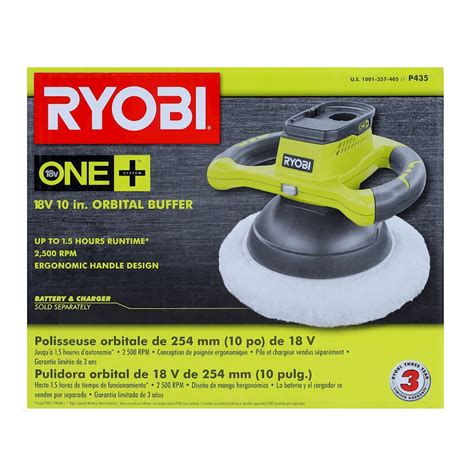 Pulidora Orbital Ryobi Velocidad Volts Solo Herramienta The