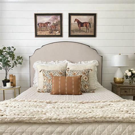 European Farmhouse Style Bedroom Refresh - Cali Girl In A Southern World