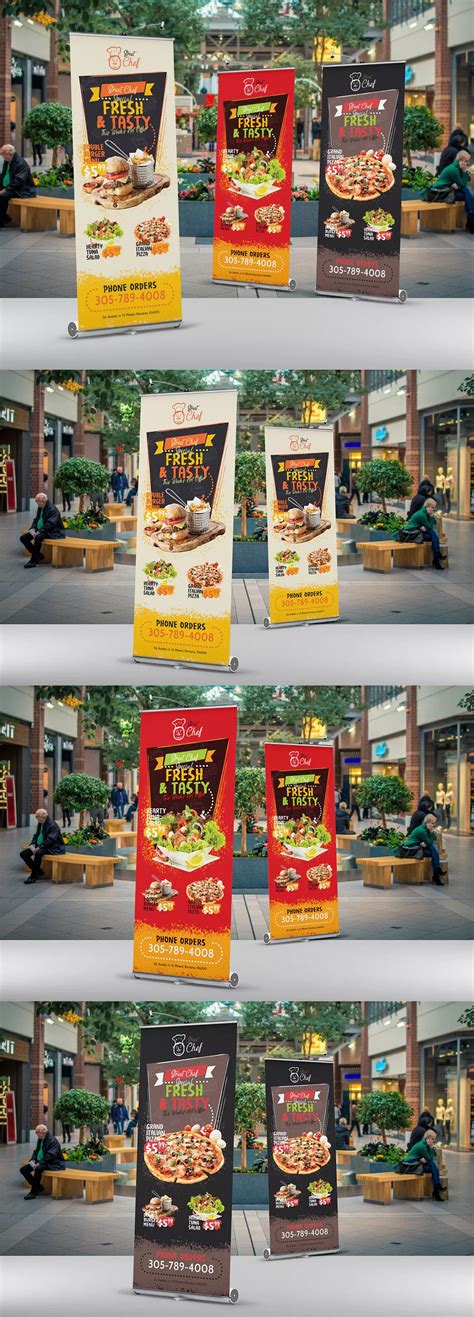 Rollup Design Rollup Banner Design Cafe Design Menu Design Food