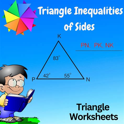 Triangle Inequalities Of Sides Order Triangles Side Triangle Worksheets Made By Teachers