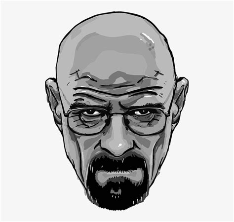 Breaking Bad Amc Heisenberg Walter White Portrait Black Breaking Bad