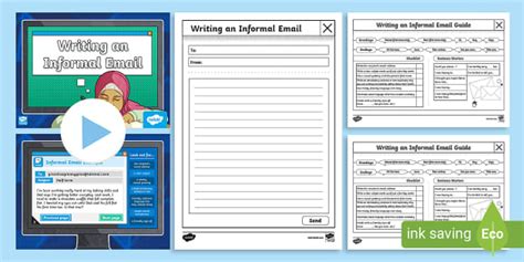 Ks Writing An Informal Email Resource Pack Twinkl