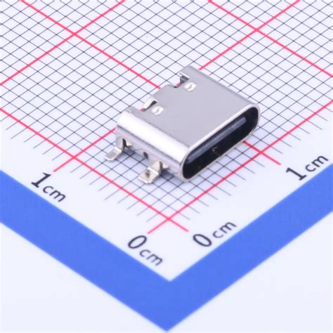 Kinghelm Usb Type C Connector Female Seat Kh Type C Wsmt 6p Kinghelm Electronics Co Ltd Is