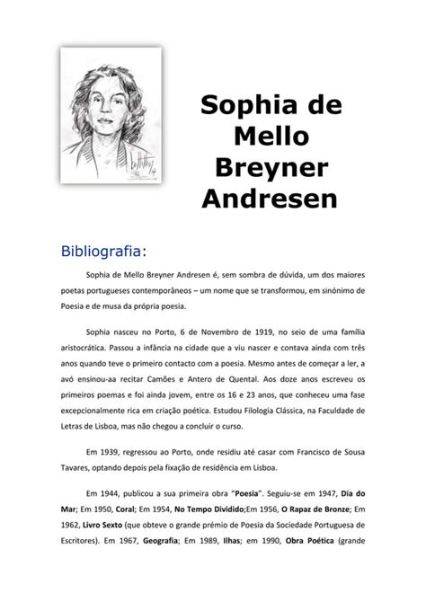 Sophia De Mello Breyner Andersen PDF