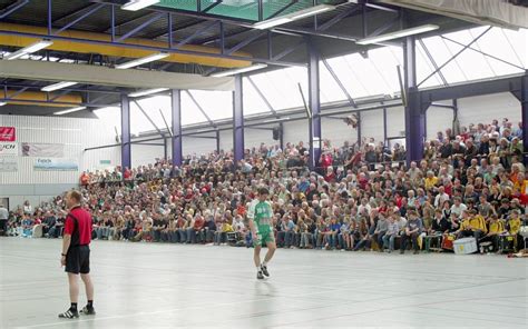 Volle Halle tolle Stimmung Falken HSG Groß Bieberau Modau