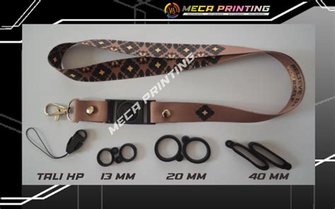 Lanyard Keren Lanyard Batik Motif Lanyard Free Oring Bisa Satuan