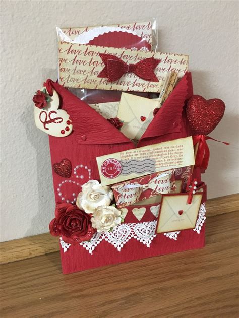 Valentine Theme Loaded Envelope Valentine Card Crafts Valentines Cards Diy Valentines Ts