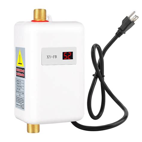 Kingfurt Tankless Instant Hot Water Heater V W Mini Electric