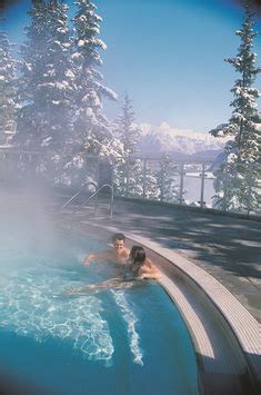 A Gorgeous Steamy Winter Day At The Banff Upper Hot Springs Travel Tips Calgary Edmonton