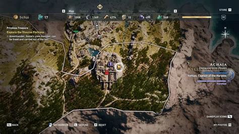 Xenia Treasure Map Quests And Locations Assassins Creed Odyssey