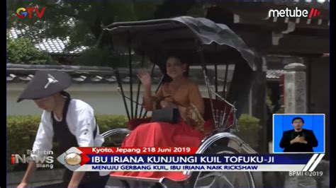 Pak Jokowi KTT G20 Ibu Iriana Kunjungi Kuil Tofuku Ji Kyoto BIS 29