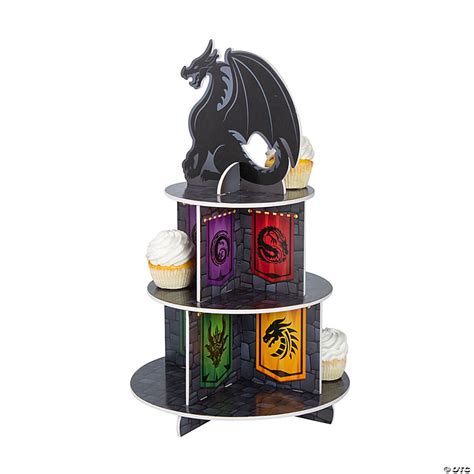 Dragon Party Cupcake Stand Oriental Trading