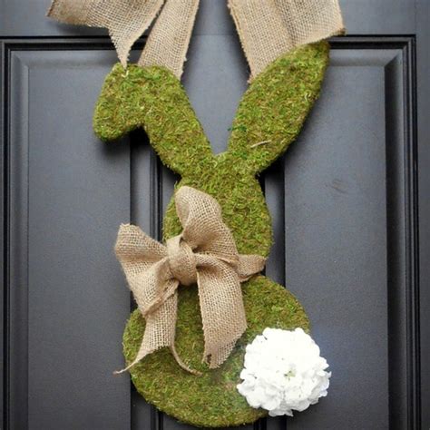 Bunny Grapevine Wreath Bunny Wreath Easter Wreath Spring Etsy