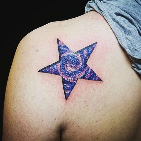 9 Wonderful Galaxy Tattoo Designs And Ideas