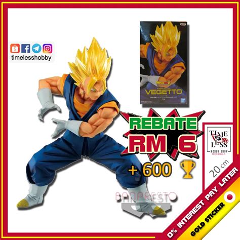 Vegito Vegetto Figure Ssj Final Kamehameha Ver2 Bandai Spirits Dragon