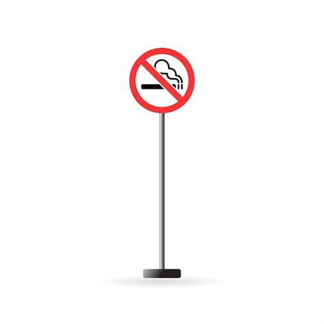 Premium Vector No Smoking Sign Vector