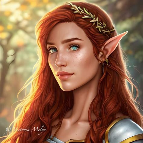 Gwyneth Berdara Acotar Dessin Visage Femme Femme Elfe Personnages