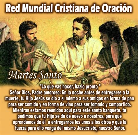 Martes Santo Red Mundial Cristiana de Oración RMCO