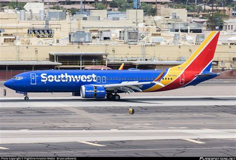 N Q Southwest Airlines Boeing Max Photo By Flightline Aviation