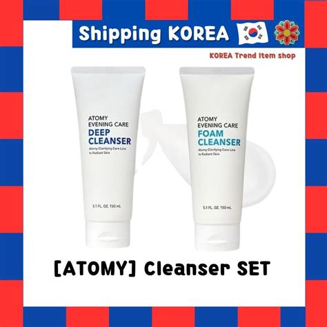 Atomy Evening Care Set Atomy Deep Cleanser Atomy Foam Cleanser Foam