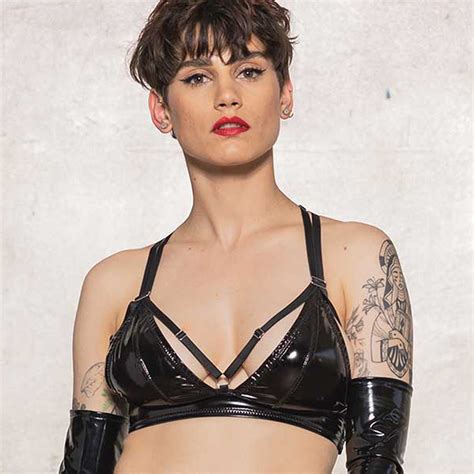 Lack Bustier Bh Cristal Schwarz Patrice Catanzaro