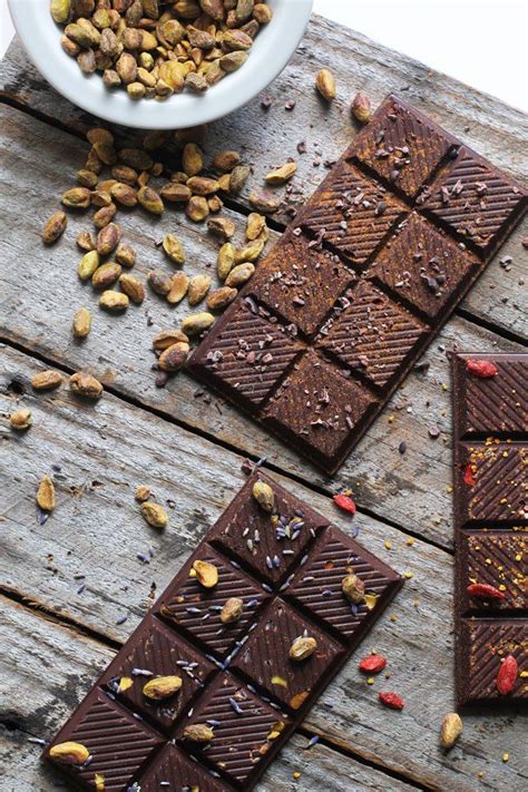 Homemade Dark Chocolate Bar Recipe With Superfoods Chocolate Bar