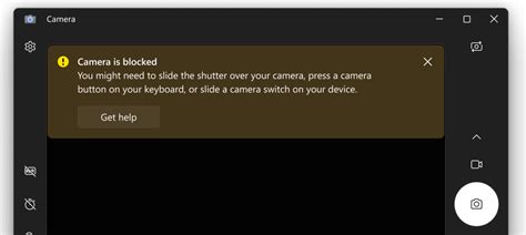 Windows 11 Camera App now recognizes Privacy Shutter