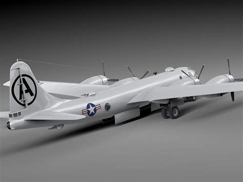 Boeing B-29 Superfortress Bomber 3D model | CGTrader