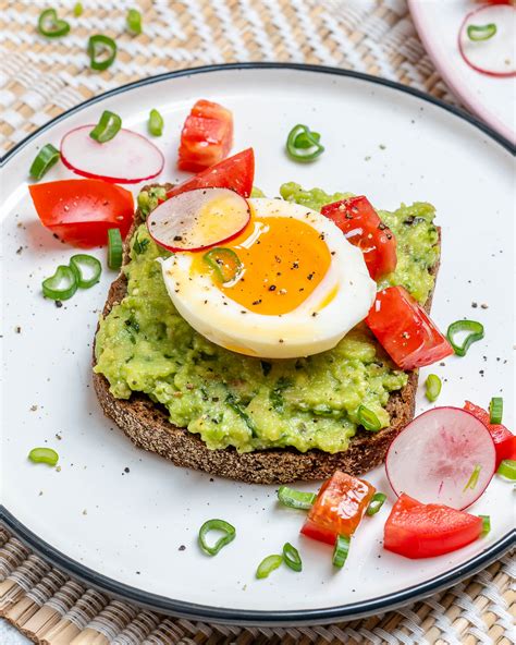 Start Your Morning Clean Soft Boiled Egg Avocado Toast Clean Food