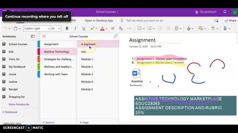 Microsoft OneNote Brief Tutorial YouTube