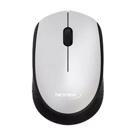 Mouse inalámbrico NETMAK NM M680 Gris no incluye pila