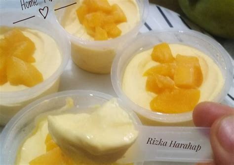 Cara Membuat Es Krim Mangga Tiga Bahan Menu Enak Dan Mudah Dibuat