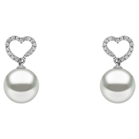 Yoko London South Sea Pearl Diamond And Ruby Earrings In Karat