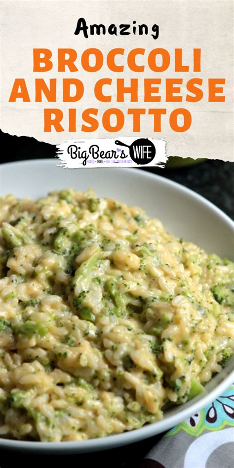 Broccoli And Cheese Risotto Artofit