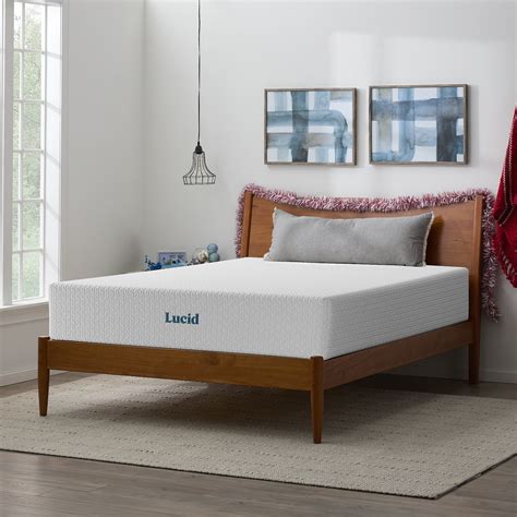 Lucid Refresh 14 Gel Memory Foam Mattress Firm Twin