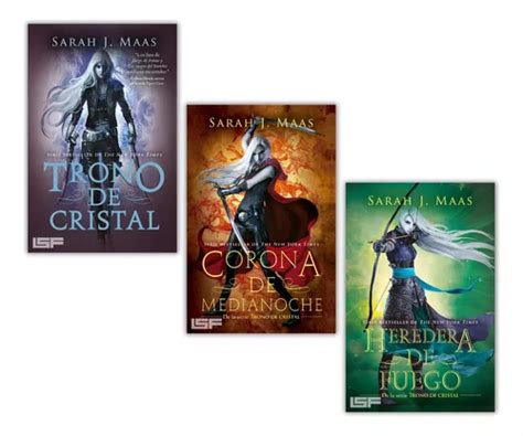 Saga Trono De Cristal 3 Libros Sarah J Maas Envío gratis