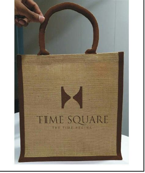 Long Shoulder Length Zipper Jute Bag At Rs Piece In Ahmedabad Id