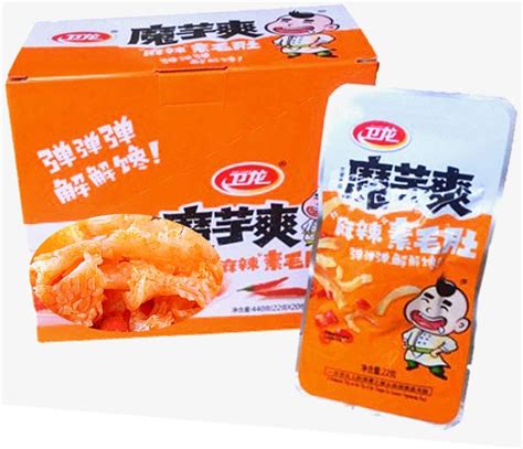 Amazon WeiLong Konjac Snack Spicy Hot Strips Spicy Snacks