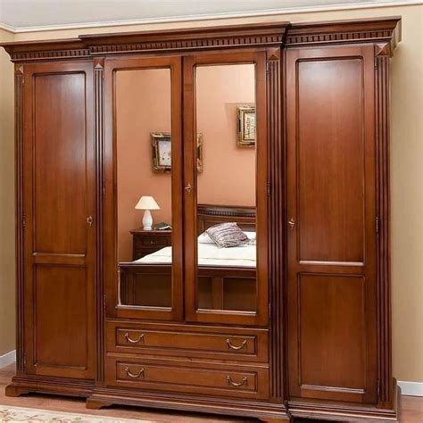 Doors Teak Wood Wooden Wardrobe With Locker At Rs Piece In