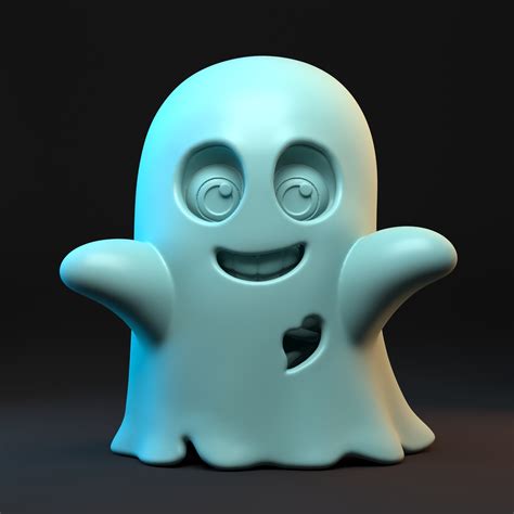 Stl File Ghost With Skeleton 👻・3d Printable Model To Download・cults