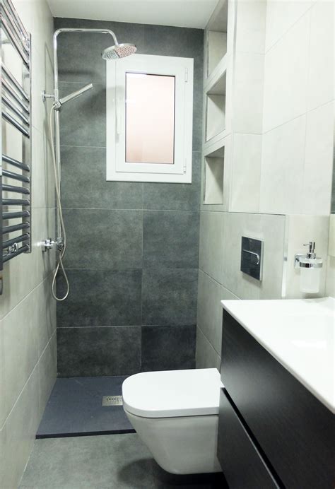 Reforma de baño pequeño pero práctico y elegante Accesible Reformas