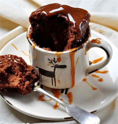 Bolo de Caneca de Chocolate no Microondas Receita Fácil