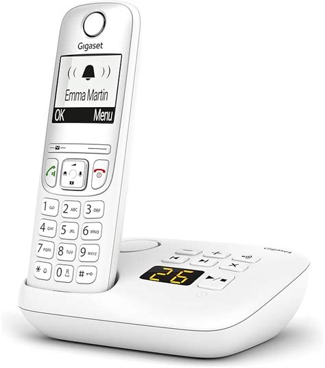 Gigaset A A Tel Fono Dect Inal Mbrico Con Contestador Gran