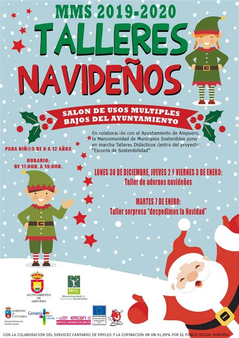 TALLERES NAVIDEÑOS EN AMPUERO Ayuntamiento de Ampuero