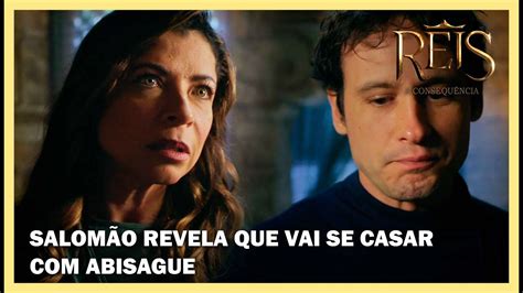 Salom O Revela Para Bateseba Que Vai Se Casar Abisague Novela