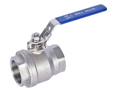 Stainless Steel Ball Valve 2 Piece Action Sealtite