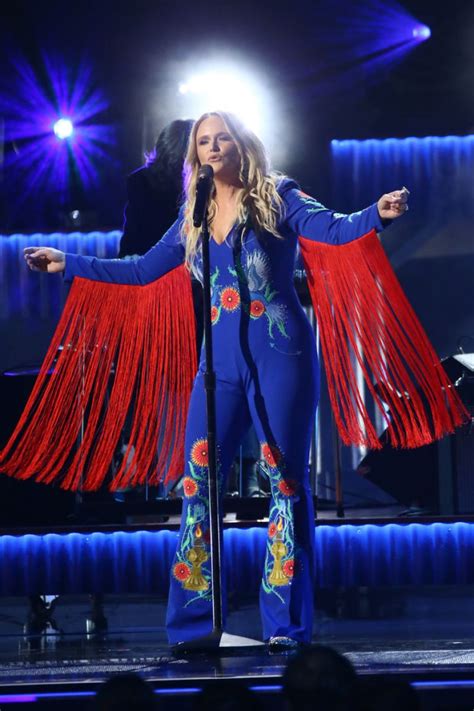 Miranda Lambert At 55th Annual Cma Awards In Nashville 11102021