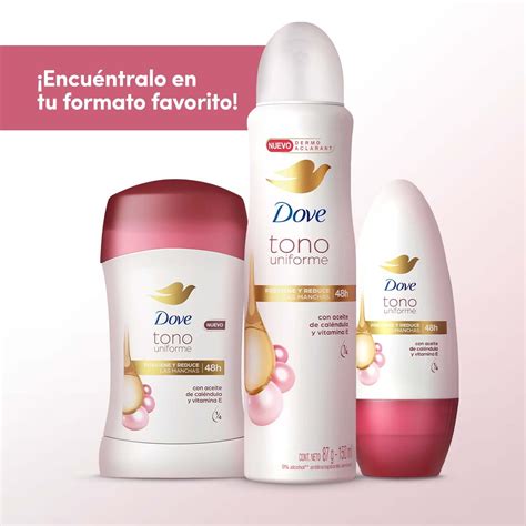 Dove Desodorante Antitranspirante Aerosol Tono Uniforme Caléndula 150ML